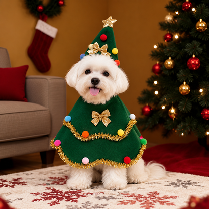 Christmas Dog Costume